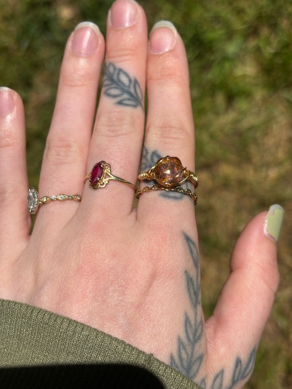Sunset Topaz Ring (Pre Order!) View 3